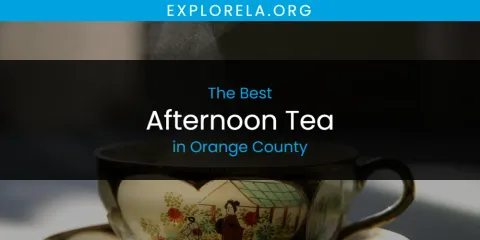 Orange County's Best Afternoon Tea