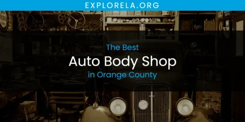 Orange County's Best Auto Body Shop