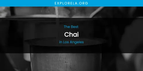 Los Angeles' Best Chai