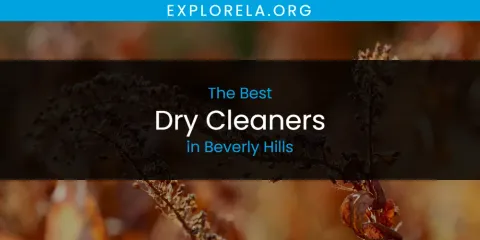 The Best Dry Cleaners in Beverly Hills