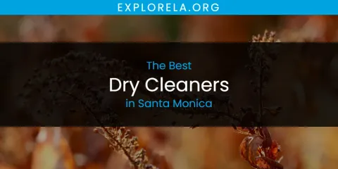 The Best Dry Cleaners in Santa Monica List