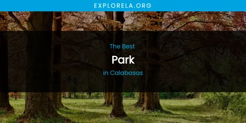 The Absolute Best Park in Calabasas
