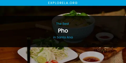 Santa Ana's Best Pho