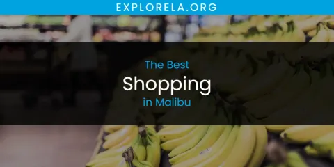 Malibu's Best Shopping